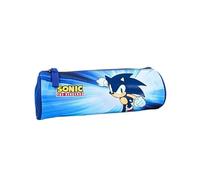 mybagstory - Astuccio per ragazzo Sonic - Bambino - Scuola - Astuccio Garcon - 22,5 cm - Idea regalo
