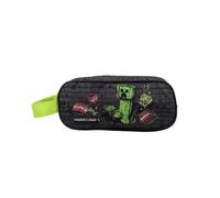 mybagstory - Astuccio scolastico Minecraft - Astuccio per bambini e ragazzi 1 scomparto - 20 x 9 x 7 cm - Cerniera