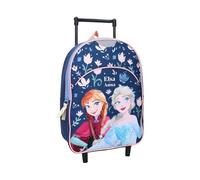 mybagstory - Frozen - Zaino con ruote da ragazza 33 x 25 x 11 cm - Trolley materno con 1 scomparto con cerniera - Zaino leggero da tirare