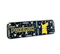 mybagstory Pokemon - Astuccio in metallo - Pokemon - Blu - Bambino - Scuola - Dimensione cm 20 x 6 x 2,5 - Idea