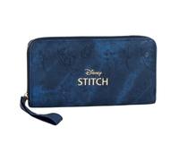 mybagstory | Portafoglio Stitch e Angel | 10x3x19cm | Blu