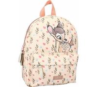 mybagstory - Zaino Bambi beige Disney bambina 31 cm | Con spallacci regolabili, è ideale per l’asilo nido, la scuola materna e come idea regalo.