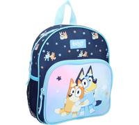 mybagstory - Zaino Bluey Blu 30 cm - Leggero e resistente - Spallacci regolabili imbottiti - Borsa da viaggio - Borsa da ragazza - Ideale per asilo, tempo libero o uscite per bambini