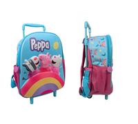 mybagstory Zaino con ruote 3D Pepa Pig - Blu - Bambino - Scuola - Scuola - Scuola - Scuola - Scuola - Scuola - Scuola - Scuola - Scuola - Scuola - Scuola - Scuola - Scuola - Scuola - Scuola - Scuola