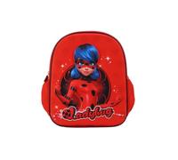mybagstory - Zaino Miraculous Ragazza Rosso 30,5 cm | Ideale per la scuola, l'asilo e le elementari, con spalline regolabili: un'idea regalo perfetta.