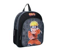 mybagstory - Zaino - Naruto - Grigio - Bambino - Scuola - Materna - Asilo nido - Elementare - Zaino Ragazzo - Dimensione 30 cm - Spallacci regolabili - Idea Regalo