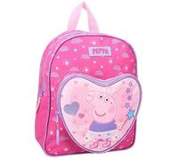 mybagstory - Zaino Peppa Pig unisex 30 cm | Ideale per la scuola, l'asilo e la scuola primaria, con spalline regolabili.