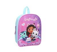 mybagstory - Zaino per Bambina Ragazza Blu Gabby - Scuola - Asilo - 29 cm x 22 cm x 9 cm - Blu Gabby's Dollhouse