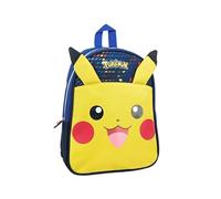 MyBagStory - Zaino per bambini Pokemon - Blu/Giallo - Bambino - Scuole - Asilo - Presepe - Taglia 32 cm - Spalline regolabili