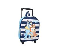mybagstory - Zaino per bambini - Trolley - Bluey - 3D - Blu - Bambino - scuole