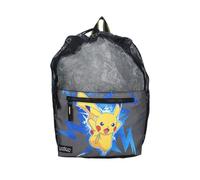 mybagstory Zaino Pokemon per bambini | Zaino scolastico grande capacità 40 cm | ideale scuola elementare per il tempo libero e i viaggi | Design Pikachu e personaggi emblematici | Poliestere ad alta