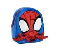 mybagstory - Zaino Spidey peluche - Bambino 25 x 20 x 8 cm - Ultra morbido - 1 scomparto con cerniera - Mini borsa per asilo, scuola materna, uscite o regalo supereroe