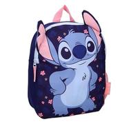 mybagstory Zaino Stitch per bambini 3D | Zaino per scuola materna e asilo nido | Bagaglio Lilo e Stitch Disney Blu | Bretelle regolabili | Ideale per rientranza scolastica da bambina | 32 x 26 x 11 cm