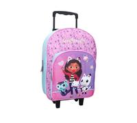Mybagstory - Zaino Trolley per Ragazza Gabby's Dollhouse - Bambino - Scuola - Asilo