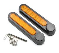 myBESTscooter - Copriruota laterali posteriori con elementi riflettenti per monopattino elettrico Segway Ninebot F2, F2E, F2 Pro, F2 Plus