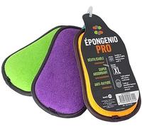 Mybo TV - EPONGENIO Pro - Speciale fai da te e giardinaggio, set di 3 spugne a doppio lato riutilizzabili, lavabili in lavatrice, anti-graffio e multi-superficie, vista in TV