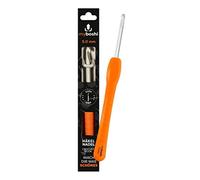 myboshi Uncinetto con impugnatura ergonomica Easy-Grip, in 12 diversi spessori, per mani stanche o doloranti, grigio, 5 mm