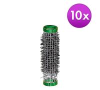 MyBrand Arricciacapelli a filo con setole Verde, Ø 15 mm, Per confezione 10 pezzi