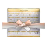MYC-PARIS - Calendario dell'Avvento con 13 gioielli e 11 perle - Destiny- argento e oro rosa - Natale, San Valentino, festa della mamma