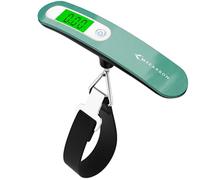 MYCARBON Bilancia per Valigie Bilancia Valigie da Viaggio Elettronica Digitale 50KG Funzione Tara LCD Display Bilancia Pesa Valigie Portatile (Verde)