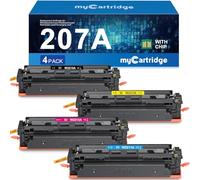 MYCARTRIDGE 207A Toner compatibile per HP 207A ( MIT CHIP ) per HP 207X per hp colour laserjet pro mfp m283fdw toner per m255fdw m255nw m282nw m283fnd toner 4-PACK