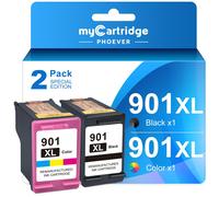 myCartridge PHOEVER 901XL Compatibile con Cartucce HP XL Nero e Colore pe