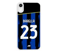 MYCASEFC Cover calcio Nicolò Barella Inter Samsung Galaxy A22 5G. Custodia da calcio per smartphone per appassionati di calcio, idea regalo, design di alta qualità.