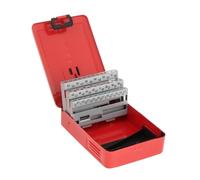 MYCENSE Custodia per punte elicoidali per trapano, scatola di indice, vuota, robusta, professionale, in ferro, con 60 scomparti