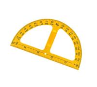 MYCENSE Grande righello per geometria matematica, disegno, matematica, geometria, strumento di misurazione dell'angolo, per insegnanti, strumenti per geometria, strumenti per disegnare, goniometro