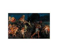 MYCGGDGH William Holman Hunt Poster Il trionfo degli innocenti Stampa su Tela Riproduzione Quadri Famosi su Tela Stampe da Parete Moderne Soggiorno65x40cm(26x16in) poster