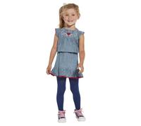 MYCHICLEGS - Collant bambina coprente in microfibra 60 denari - Blu navy - 6 anni