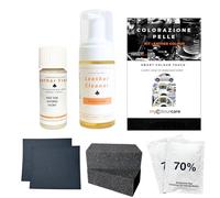 Mycolourcare Avorio Volante compatibile con Fiat 500 incluso Detergente Kit Completo Riparazione pelle similpelle facile applicazione fai da te