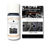 Mycolourcare Kit Ritocco 3-in-1 Colore Nero per Pelle Ecopelle Similpelle Alternativa al Coprivolante Facile Applicazione auto barca moto borsa scarpe