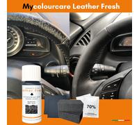 Mycolourcare Kit Ritocco Volante Pelle NERO rinnovo colorazione vernice ecopelle