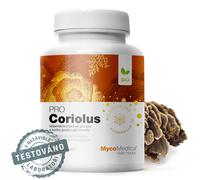 MycoMedica - Coriolus PRO, Prodotto veterinario per cani e gatti, 90 capsule vegetali Integratore alimentare