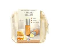 MyCosmetik - Astuccio fai da te, balsamo per labbra, in velluto a coste, ingredienti naturali e biologici, accessori e ricetta inclusi