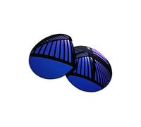 MYCOURAG Lenti di ricambio polarizzate con protezione UV per occhiali da sole Oakley Meta HSTN OW8002 da 51 mm, colori assortiti, Blu notte con rivestimento a specchio polarizzato, Taglia unica