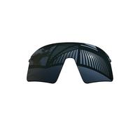 MYCOURAG Lenti di ricambio polarizzate con protezione UV per occhiali da sole Oakley Stunt Wing OO9519 - Nero solido polarizzate