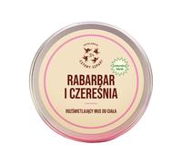 Mydlarnia Cztery Szpaki Mousse Illuminante per il Corpo, Rabarbaro e Ciliegia