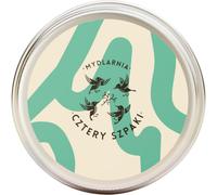 Mydlarnia Cztery Szpaki Scatola rotonda per shampoo/balsamo, Crema-menta