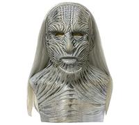 MYDVDHDV Devil Face Game Of Thrones Night King Cosplay Mask Zombie Headwear Mask Horror Headwear for Halloween Carnival Costume Party Props