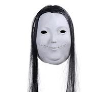 MYDVDHDV Horror Stories to Tell In The Dark Horror Wig Cosplay Mask Headwear Party Props Mask Horror Headwear for Halloween Carnival Costume Party Props
