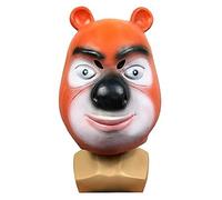 MYDVDHDV -works Briar Boonie Bears Headwear Latex Full Face Mask Cosplay Costume Props for Halloween Party