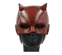 MYDVDHDV -works Daredevils Mask Cosplay Scary Halloween Mask Headwear Masquerade for Party Devil Cosplay Costume Props PVC