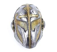 MYDVDHDV -works The Crusaders Mask Resin Full Face Mask Cosplay Costume Props for Halloween Party