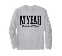 Myeah Back To It Poi Funny Joke Viral Internet Meme Trend Maglia a Manica