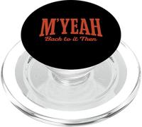 Myeah Back To It Poi Funny Joke Viral Internet Meme Trend PopSockets PopGrip per MagSafe