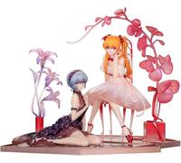 Myethos Evangelion PVC Statue 1/7 REI Ayanami & Asuka Shikinami Langley: Sussurro di Fiore Ver. Set
