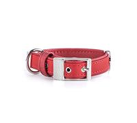 MyFamily Collare per Cane Regolabile in Fibra Sintetica Italiana Made in Italy, Finiture Metalliche in Bronzo Bianco, Confortevole e Resistente, Fatto a Mano, Collezione Bilbao