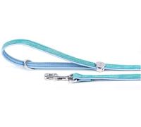 MyFamily Guinzaglio per Cani in Similpelle Turchese 110 x 1,2 cm Saint Tropez